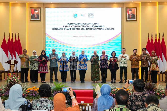 Peluncuran Percontohan Posyandu di Jakarta