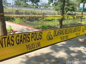 Garis Polisi Terpasang di Lokasi Tewasnya 2 Pemancing Bandung