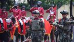 Potret Gladi Bersih Apel Gelar Pasukan Pengamanan Pengambilan Sumpah Presiden