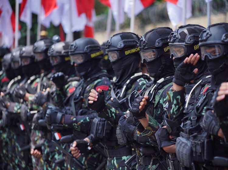 Potret Gladi Bersih Apel Gelar Pasukan Pengamanan Pengambilan Sumpah Presiden
