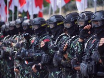 Potret Gladi Bersih Apel Gelar Pasukan Pengamanan Pengambilan Sumpah Presiden