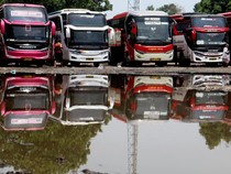 Potret Terminal Bubulak Bogor yang Tak Terawat dan Becek