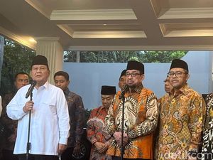 Prabowo dan Salim Segaf Berbalas Pantun Usai PKS Nyatakan Siap Koalisi