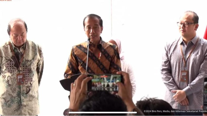 Presiden Jokowi (tangkapan layar)