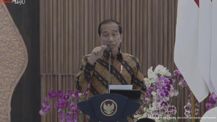 Presiden Jokowi (tangkapan layar)