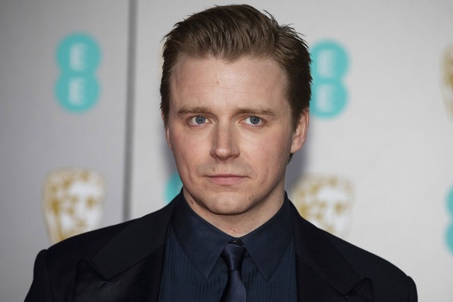Jack Lowden, bintang film ‘Dunkirk’, berada di posisi kelima dengan skor 90,33%. Foto: Vianney Le Caer/Invision/AP/Vianney Le Caer