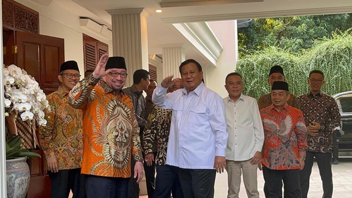 Salim Segaf sambangi Prabowo di Kertanegara
