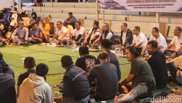 sambung rasa komunitas, influencer dengan jajaran Polres Bondowoso