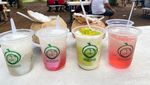 Segarnya Minum Es Kopyor di Tengah Suasana Kebun Asri Bogor
