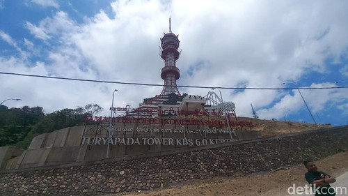 Suasana Turyapada Tower, pada Jumat (11/10/2024). (Made Wijaya Kusuma)