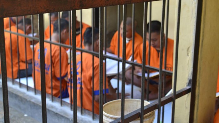 Tahanan Polres Probolinggo Kota khataman Al Quran