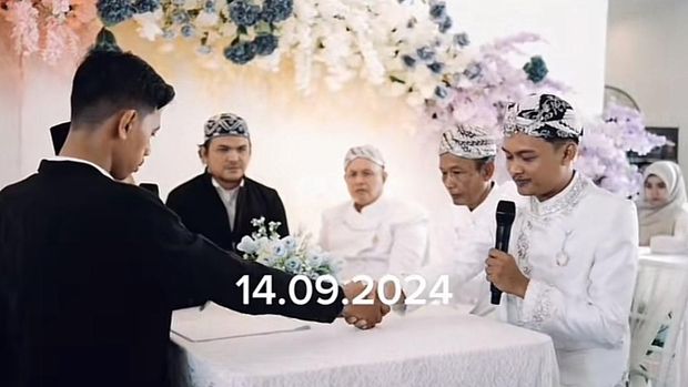Unggahan viral di TikTok.