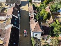 Badai Kirk Sebabkan Banjir di Prancis