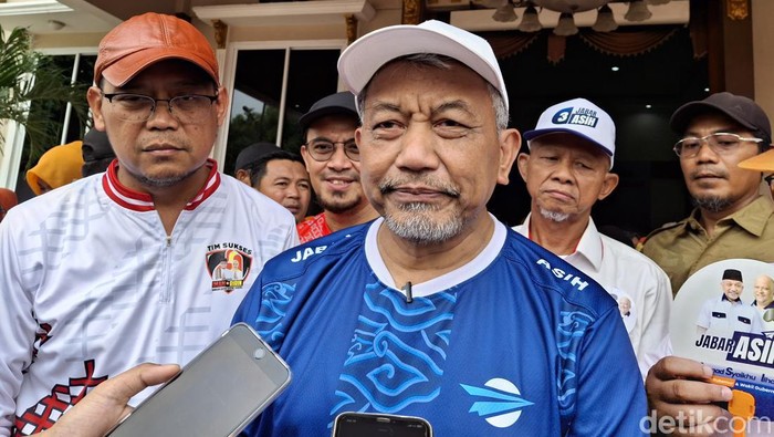 Cagub Jawa Barat, Ahmad Syaikhu (Kurniawan Fadilah/detikcom)