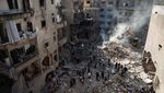Kerusakan di Beirut Akibat Serangan Udara Israel
