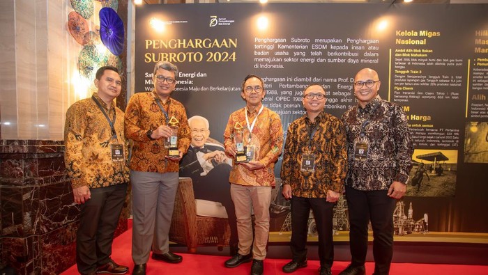 Kilang Pertamina Plaju pun kembali menerima Penghargaan Subroto 2024