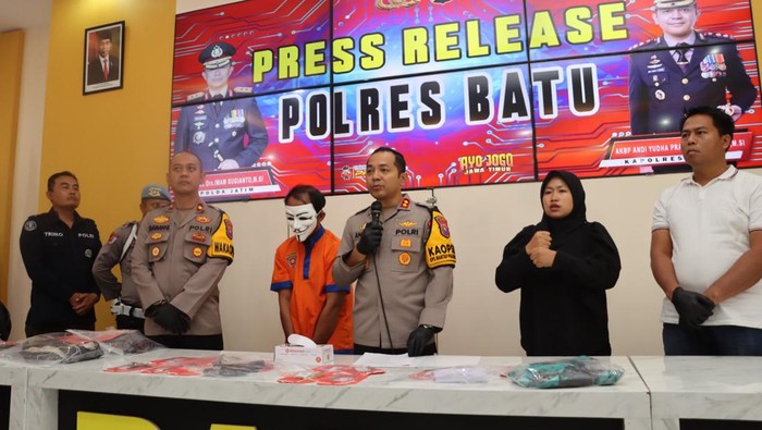Monang Sihombing, pelaku penembakan di Kota Batu.