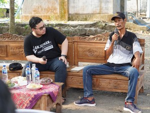 Kunjungi Warga Onggoboyo, Mas Dhito Dicurhati soal Akses Air Bersih