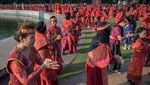 Pecah Rekor! 5.000 Orang Menari Tortor Bersama