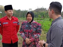 Risma dan Mas Ipin Beri Solusi Pertanian Masa Depan di Trenggalek
