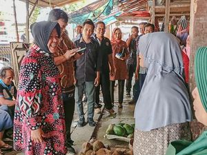 Cagub Risma Dapat Dukungan dari Ikatan Pedagang Pasar Indonesia