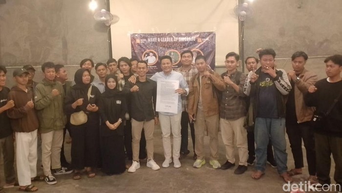 Subandi bertemu dengan Aliansi Pemuda Sidoarjo.