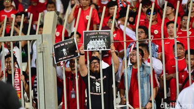 Aksi Suporter Garuda di Laga Tandang: Jangan Ganggu Timnas Kami