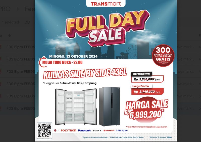 Transmart Full Day Sale