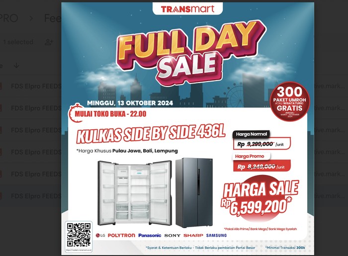 Transmart Full Day Sale