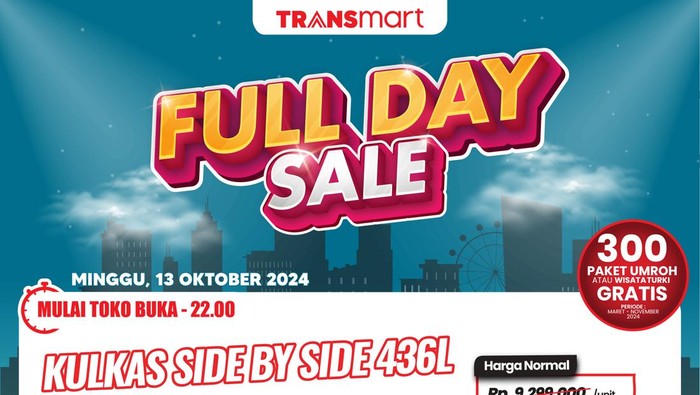 Transmart Full Day Sale Kulkas Jumbo