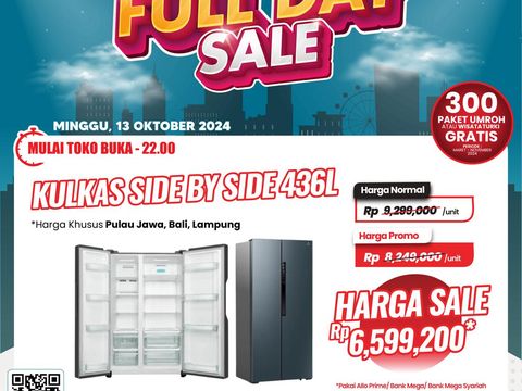 Transmart Full Day Sale Kulkas Jumbo