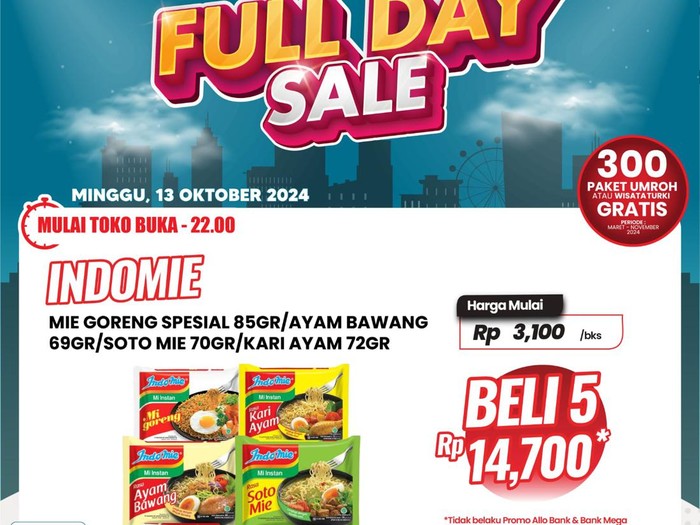 Transmart Full Day Sale Mi Goreng