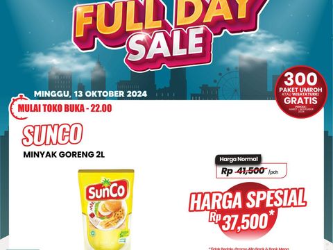 Transmart Full Day Sale Minyak goreng