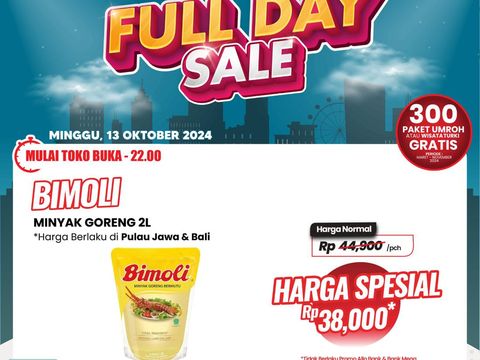 Transmart Full Day Sale Minyak goreng