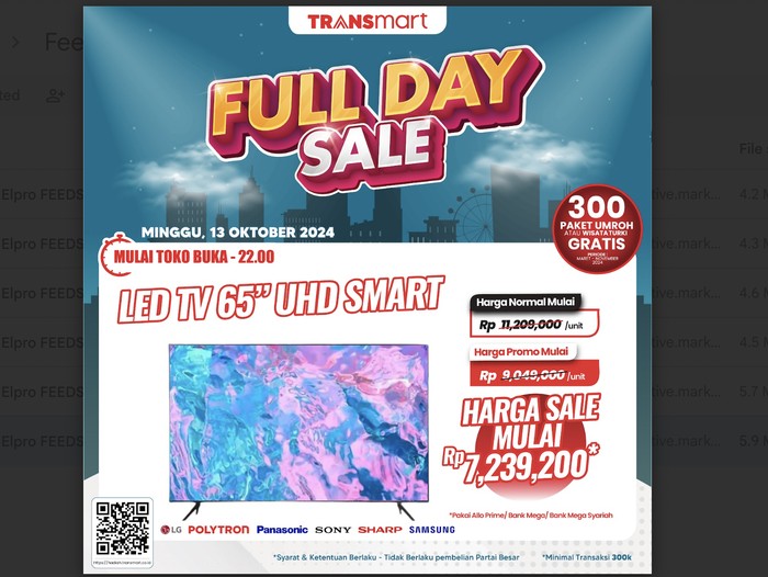 Transmart Full Day Sale