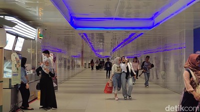 Wow! Ini Dia Wajah Baru Stasiun Jurangmangu
