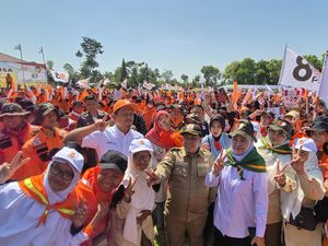 Ribuan Emak-emak PKS Berikrar Siap Jadi Jurkam Menangkan Khofifah