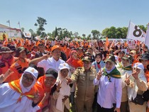 Ribuan Emak-emak PKS Berikrar Siap Jadi Jurkam Menangkan Khofifah