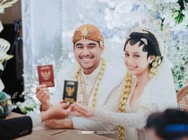 Tawa dan Haru di Akad Nikah Anggika Bolsterli-Omar Armandiego Soeharto