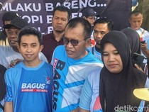Tumpah Ruah Warga Ramaikan Jalan Sehat Cabup Bondowoso Bagus