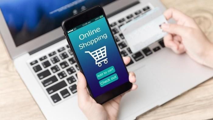 Ilustrasi Online Shopping