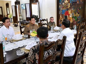 Dua Kali Pertemuan Jokowi-Prabowo Jelang Pergantian Kekuasaan