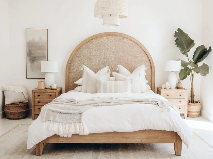 Kamar Tidur Bergaya Rustic