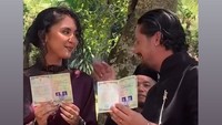 6 Foto Pernikahan Keenan Pearce & Tasha Serena, Digelar Sederhana di Bali