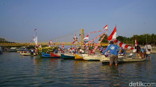 Kemeriahan acara Nusa Penida Festival 2024.