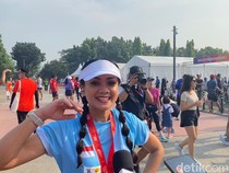 Tips Bugar Nirina Zubir, Masih Kuat Half Marathon 21 Km di Usia 44 Tahun