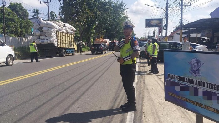 Polisi menggelar Operasi Zebra Menumbing 2024.