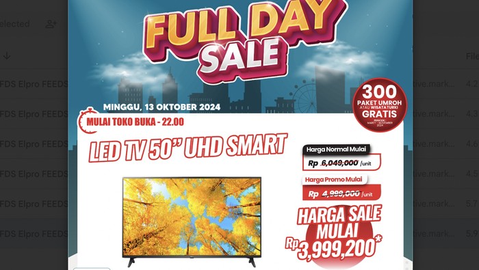 Transmart Full Day Sale