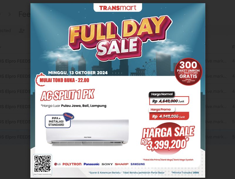 Transmart Full Day Sale