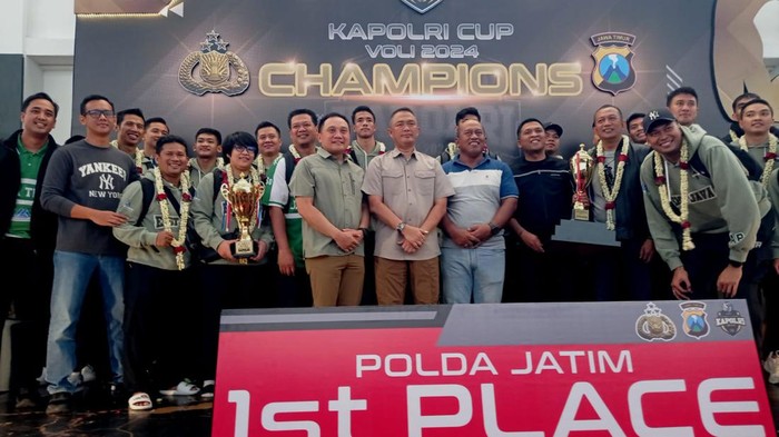 Voli Putra Putri Polda Jatim